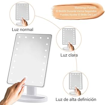 Espejo Brillante LED