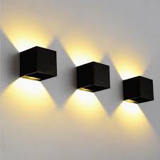 Aplique Solar de pared luz bidireccional