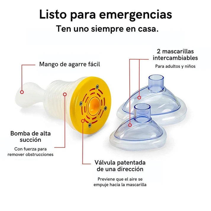 Kit Dispositivo Emergencia ASFIXIA