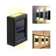 Aplique Solar de pared luz bidireccional